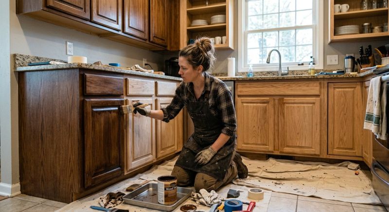 Kitchen Cabinet Refinishing in Carmel, IN