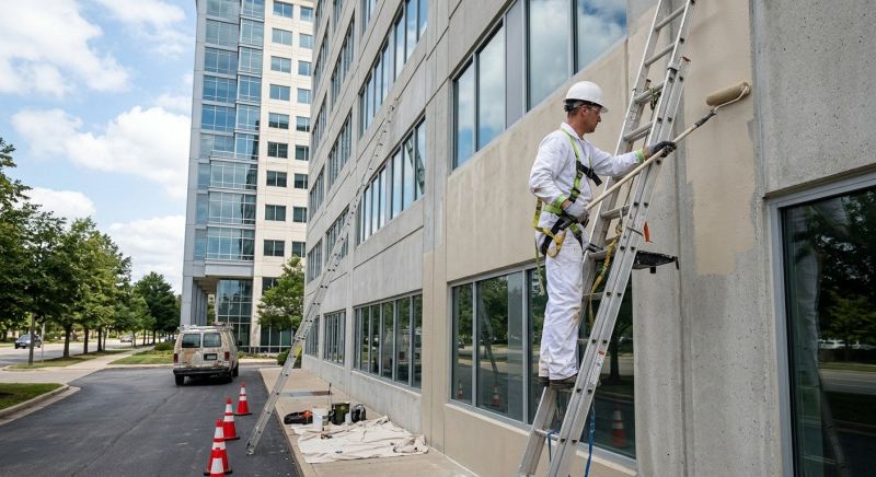 Commercial Concrete Painting in Arvada, CO