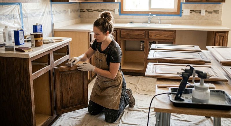 Cupboard Refinishing in Cincinnati, OH
