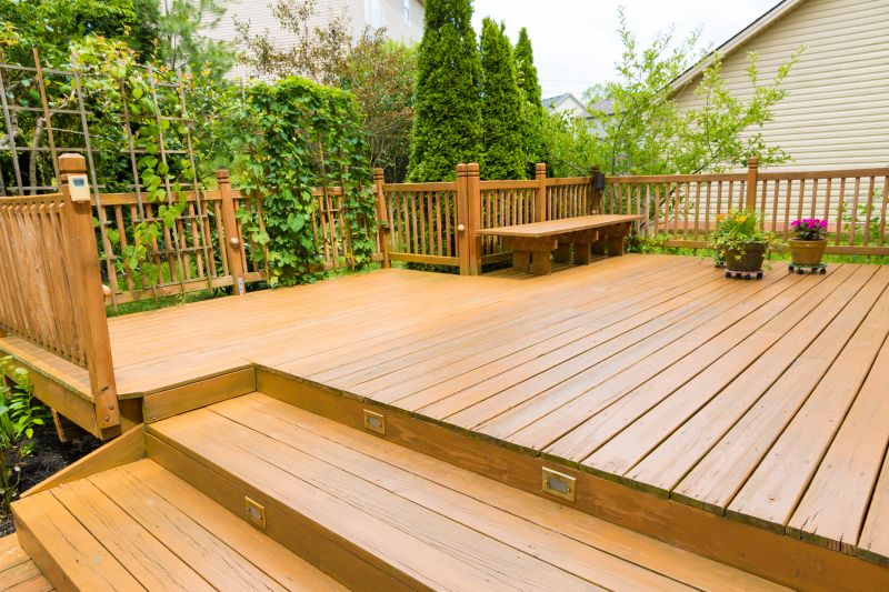Deck Painting in Spring